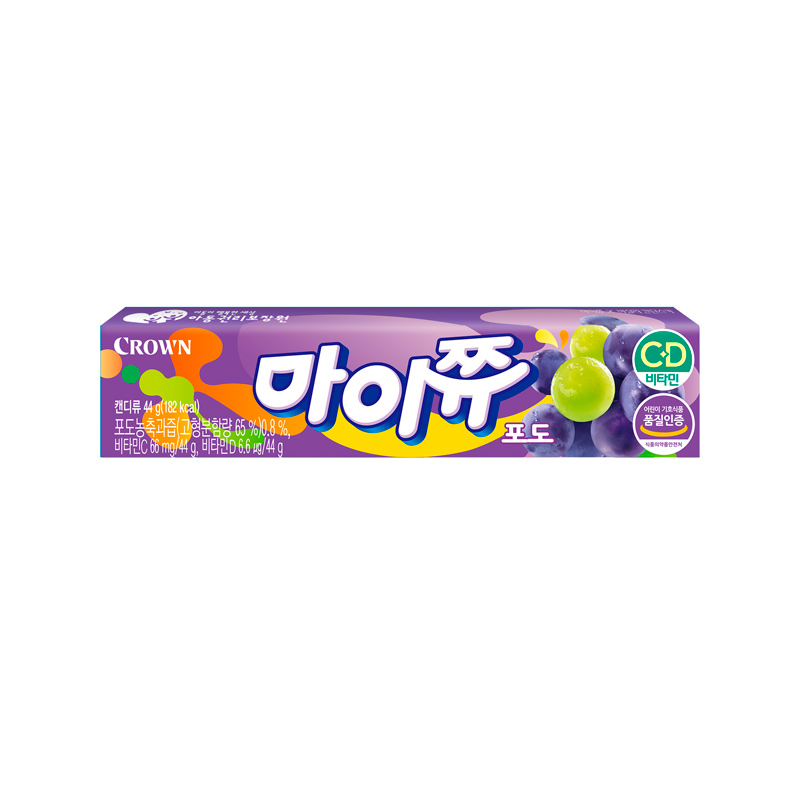 CROWN My Chew Stick Jelly Grape 44g x 120