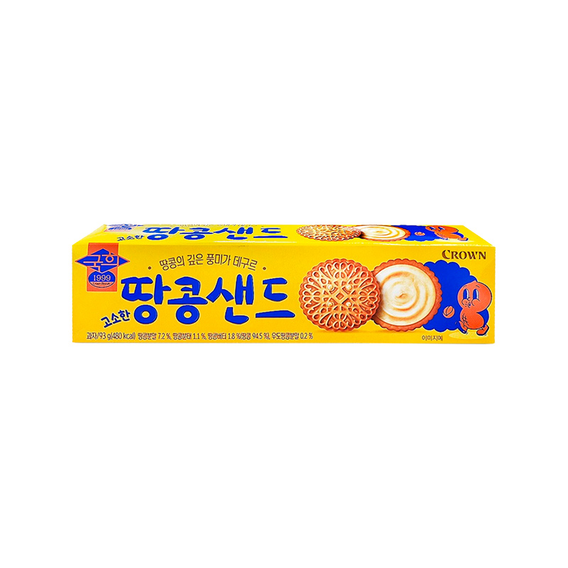 CROWN Peanut Sand 93g x 20